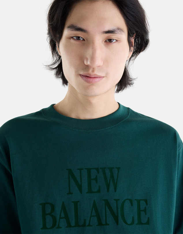 New Balance - Athletics Flocked Logo T-Shirt
