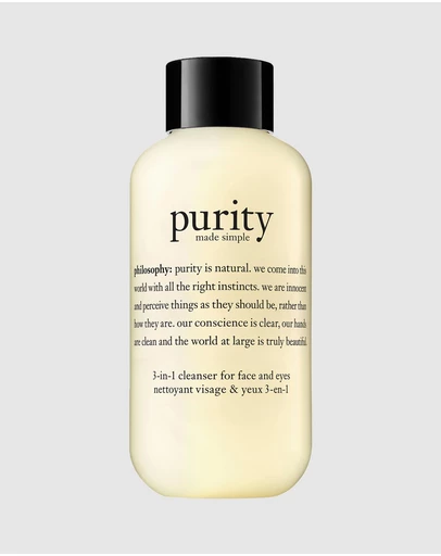Philosophy - Purity Made Simple 3-in-1 Cleanser For Face And Eyes 90ml