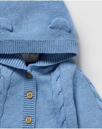 Wilson & Frenchy - Organic Knitted Cable Jacket - Babies