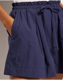 AERE - Harper Cotton Shorts