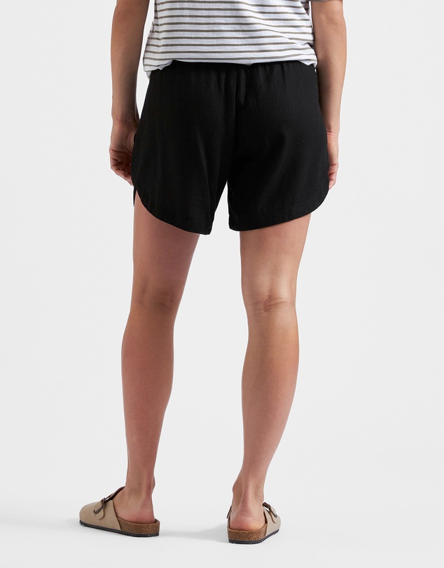Ripe Maternity - Byron Shirred Linen Short