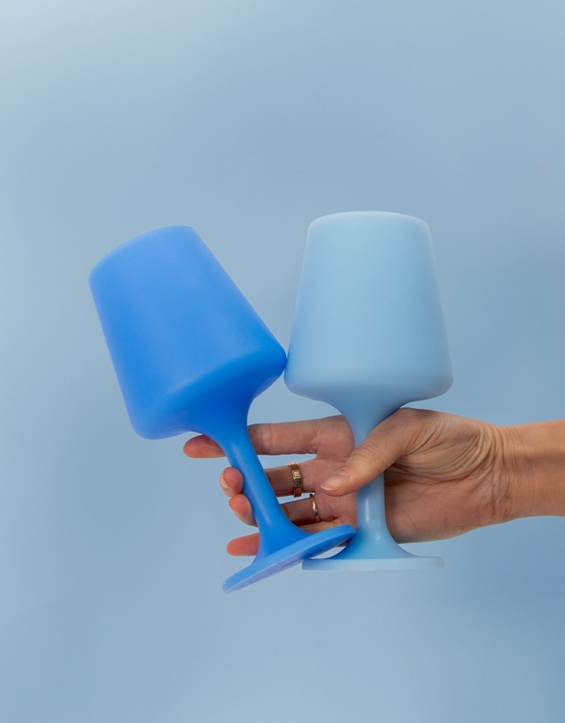 porter green - swepp silicone unbreakable wine glasses