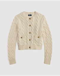 Polo Ralph Lauren - Cable Wool-Cashmere Cardigan