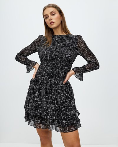Ariella Long Sleeve Mini Dress