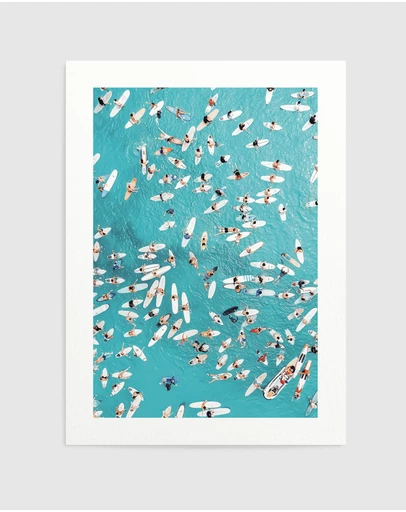 Olive et Oriel - Surfers Paradise Art Print
