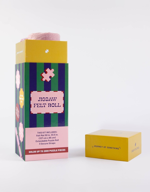 Journey Of Something - Jigsaw Puzzle Felt Roll