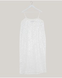 Revibe - Repaired Lover Claudia Sequin Shift Maxi Dress - AU 14