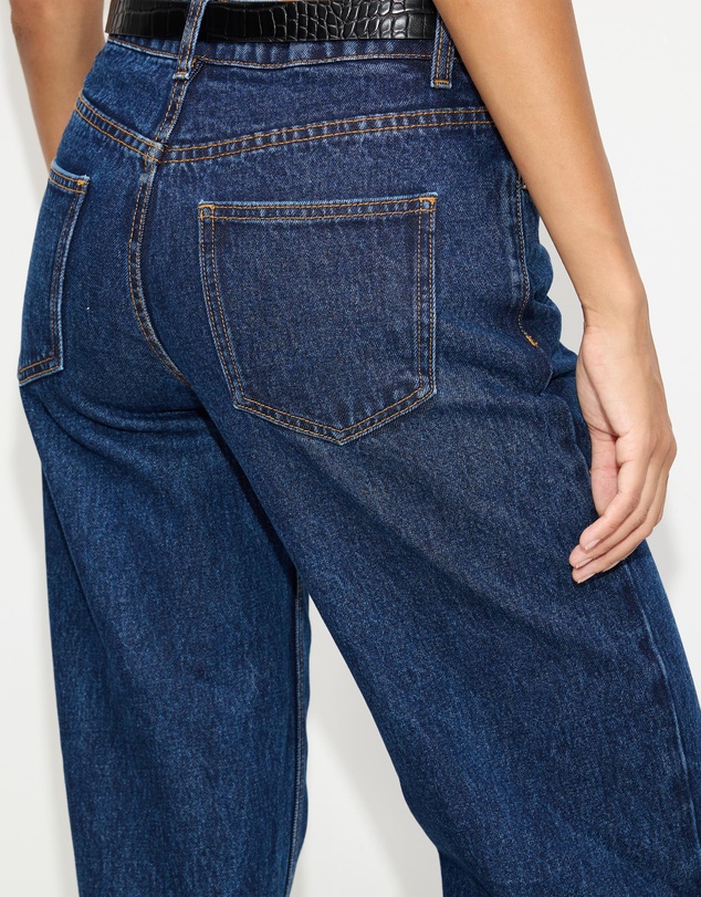Dazie - Florence Mid Rise Straight Jeans