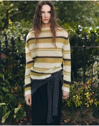 M.N.G - Semi-Transparent Alpaca Sweater