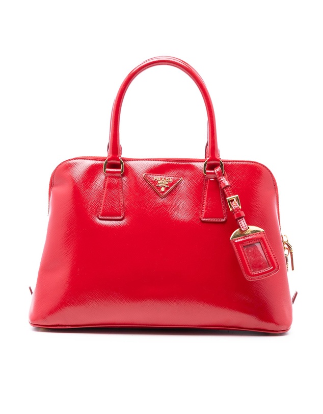 Pre-Loved by Azura Reborn - Pre-Loved Medium Saffiano Vernice Promenade Satchel