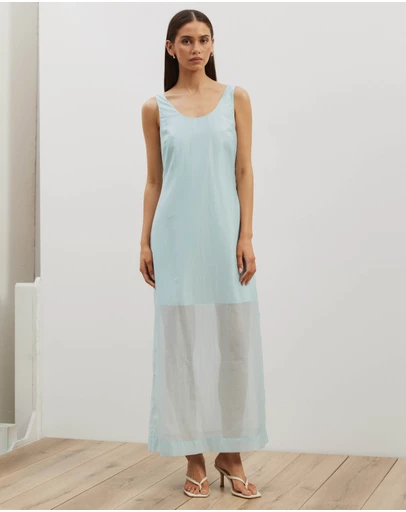 Atmos&Here - Tammy Organza Maxi Dress