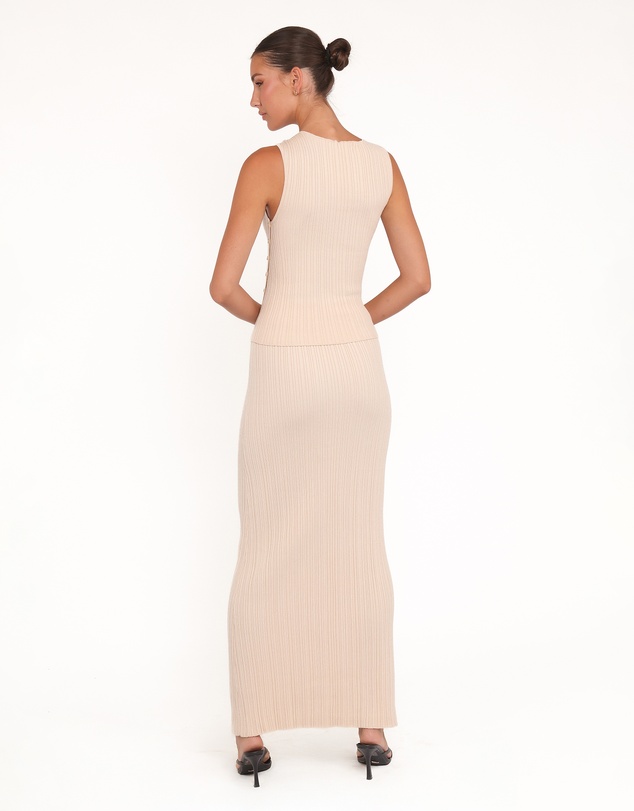 Petal & Pup - Jessie Knit Skirt Set - Beige