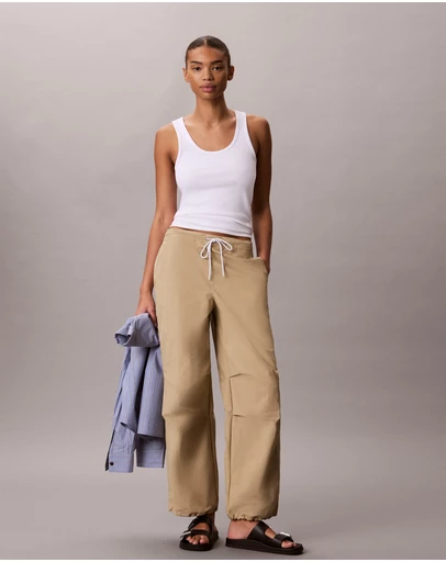 Calvin Klein Jeans - Crinkle Nylon Pants