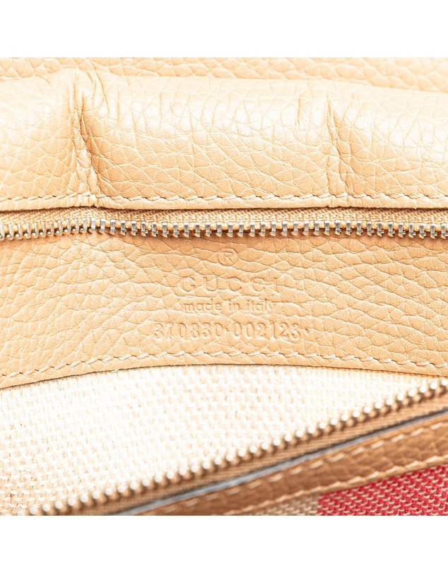 Pre-Loved by Azura Reborn - Pre-Loved gucci Bamboo Top Handle Bag Leather