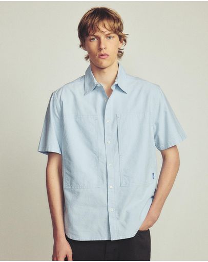 Blue Oxford