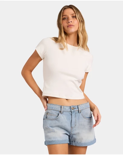 Billabong - Womens Frankie Denim Shorts