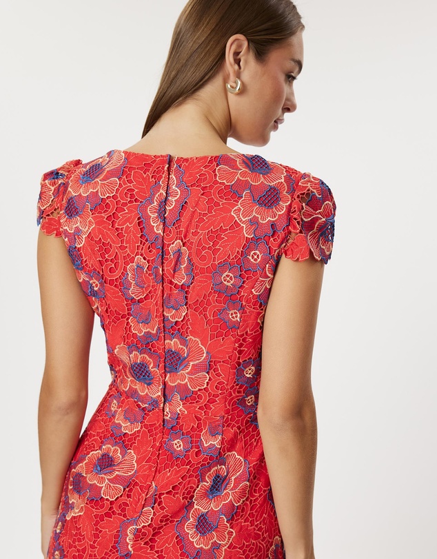 Romance by Honey and Beau - Luna Hi Lo Midi Dress