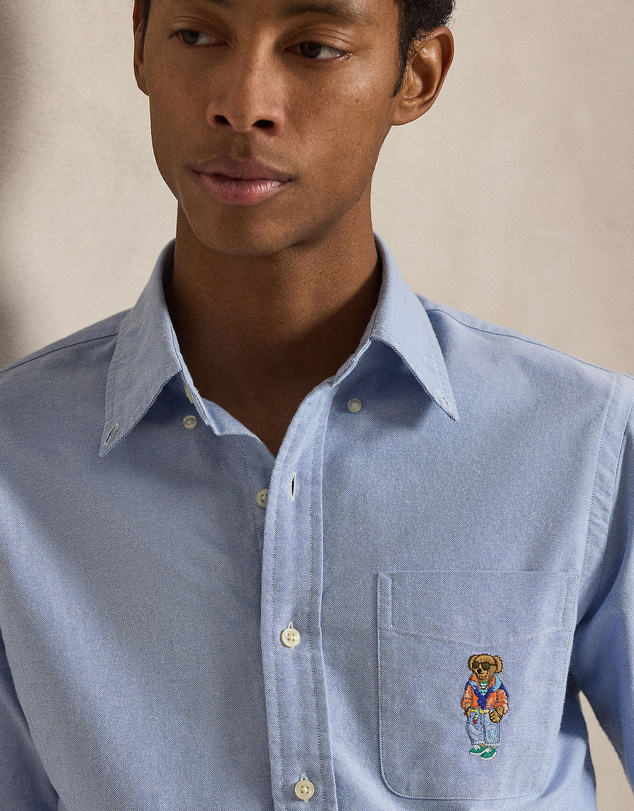 Polo Ralph Lauren - Custom Fit Polo Bear Oxford Shirt