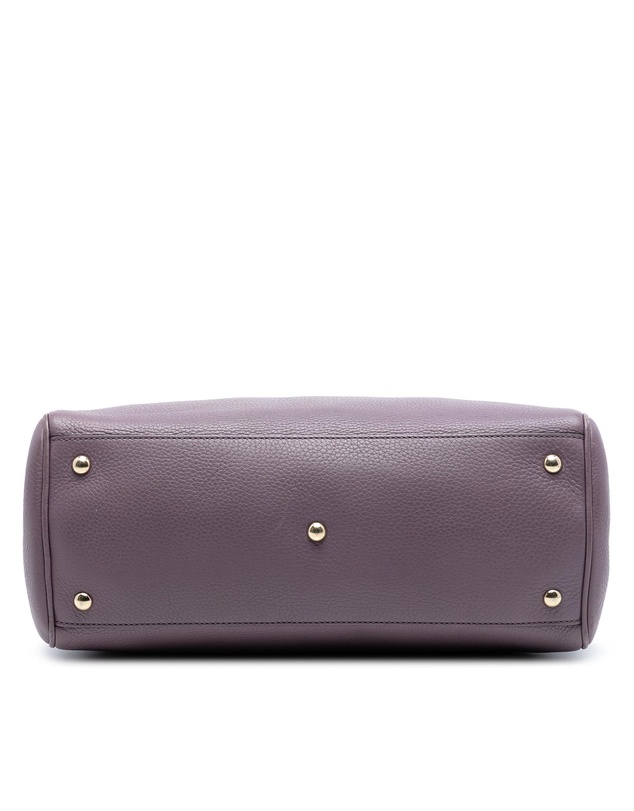 Pre-Loved by Azura Reborn - Pre-Loved Medium Calfskin Bamboo Shopper Satchel