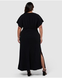 Pink Dusk by Curve Project - Scorching Maxi Dress