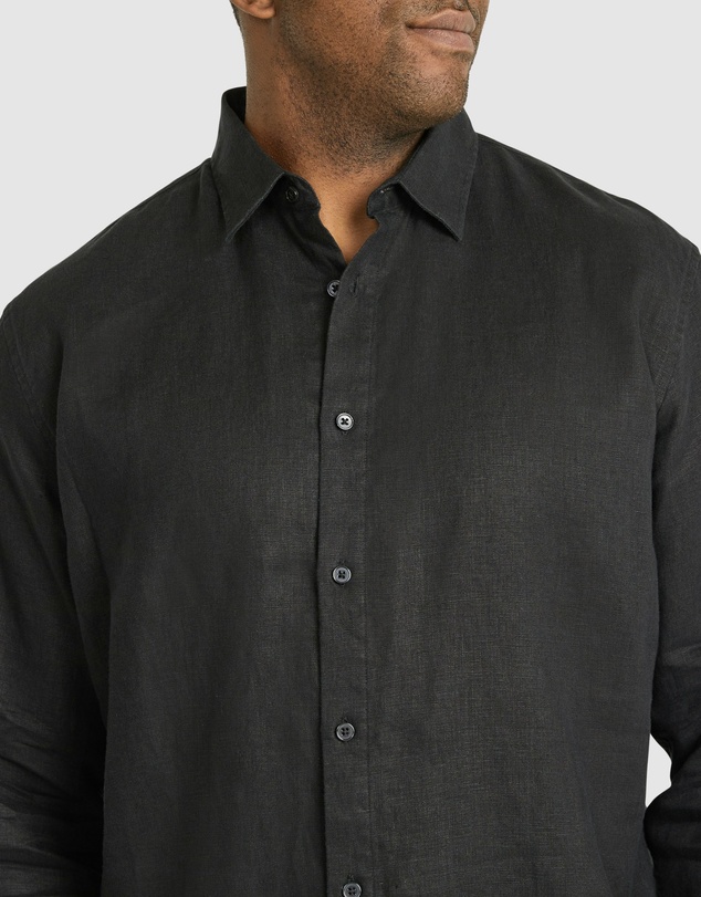 Johnny Bigg - Resort Relaxed Fit Linen Shirt