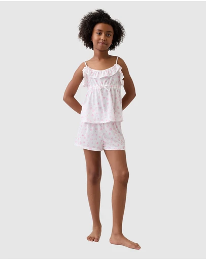 GAP - FR Cami Shorts PJ Set - Kids-Teens
