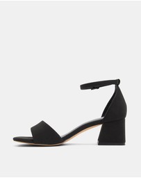 Call It Spring - Vicki Ankle Strap Block Heels