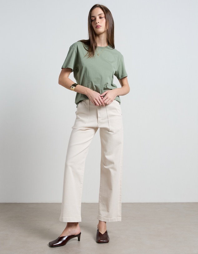 DRICOPER DENIM - Marfa Cream Trousers
