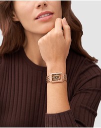Fossil - Raquel Rose Gold Tone Analogue Watch