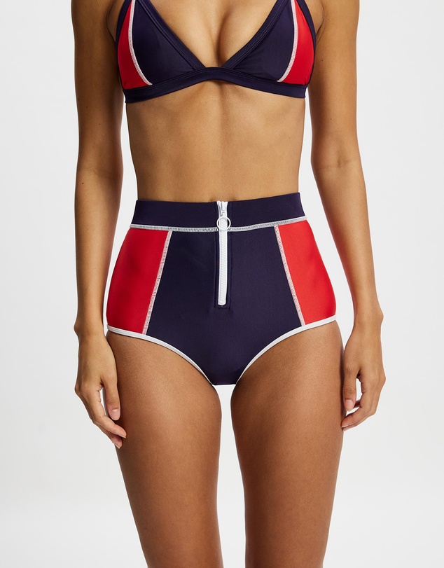 Duskii - High Waist Zip Bottoms