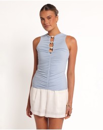 Petal & Pup - Rissa Top - Blue