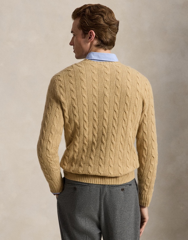 Polo Ralph Lauren - Cable-Knit Wool-Cashmere Sweater
