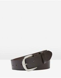 Buckle - Cassidy. Australian Made Buffalo Leather Belt. 38mm width.
