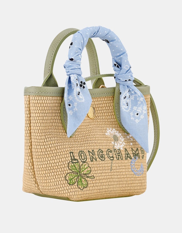 Longchamp - Le Panier Pliage Envol Canvas Basket Bag - XS