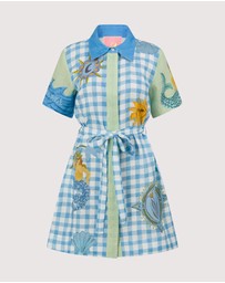 SMWR. by The Somewhere Co - My Own Muse Mini Shirt Dress