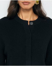 AERE - Tola Cotton Cashmere Cardigan