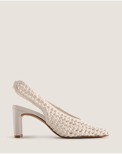 WHITE LEATHER