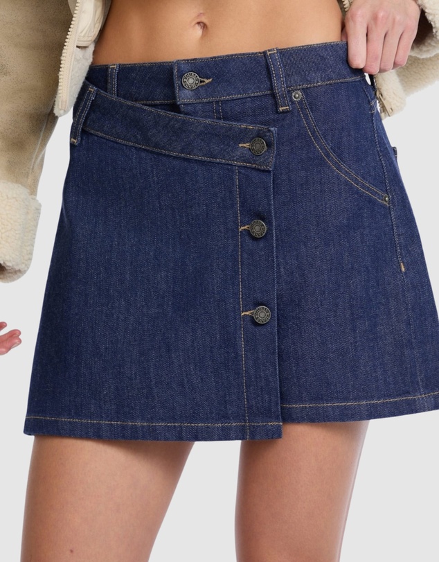 GUESS - GUESS JEANS Wrap Mini Skort