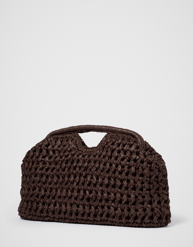 Forever New - Shara Weave Frame Clutch Bag