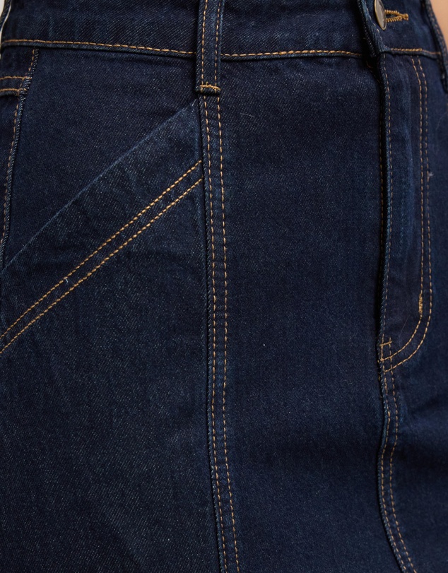 The Fated - Asha Denim Mini Skirt