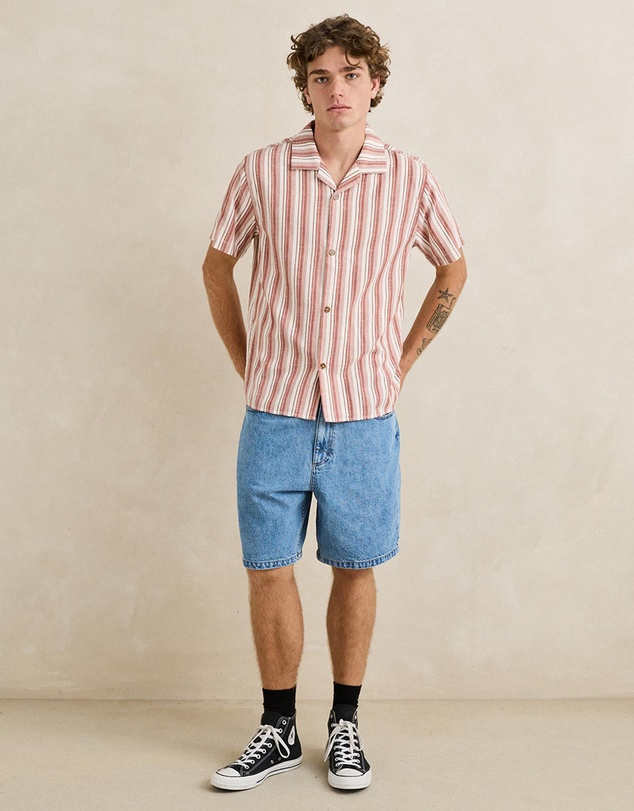Rhythm - Vacation Stripe SS Shirt
