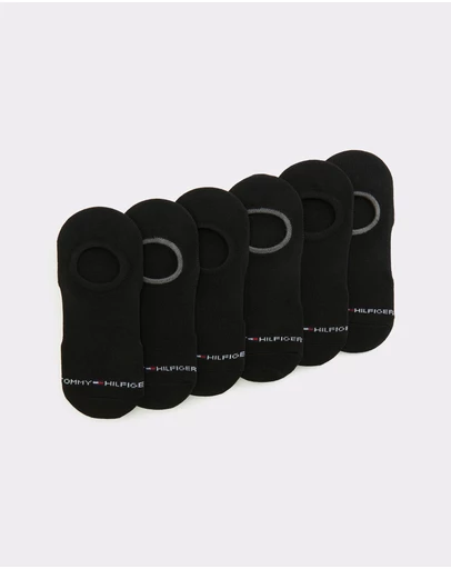 Tommy Hilfiger - 6-Pack Sneaker Liner Socks