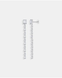 THOMAS SABO - Drop Earrings with white stones silver