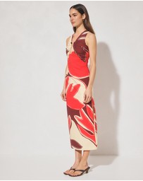 MON RENN - Sundrop Palms Maxi Dress