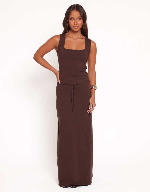 Petal & Pup - Beatrice Knitted Top - Chocolate