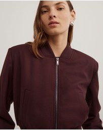 Witchery - Shoulder Pad Bomber Jacket