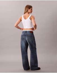Calvin Klein Jeans - Low Rise Baggy Jeans