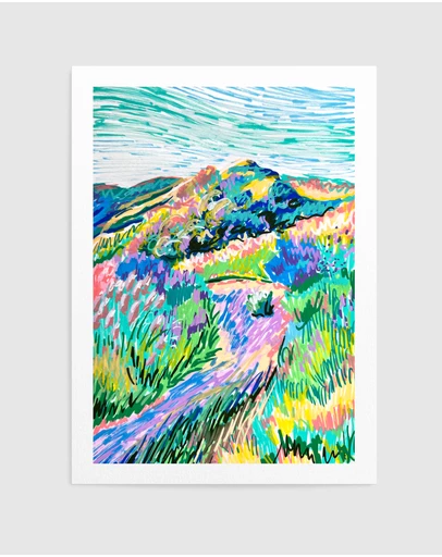 Olive et Oriel - Pathway by Pauline Wegman Art Print