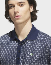 adidas Originals - Originals All Over Trefoil Polo Mens