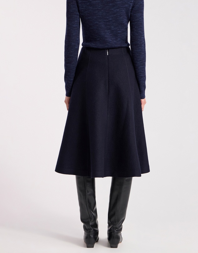 David Lawrence - Elvira Felted Wool Skirt